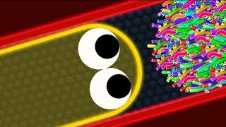 Slitherio AI 73000 Score Epic Slitherio Gameplay slitherio 204 SmashIO [upl. by Nirred]