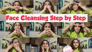 Face Cleansing Step by Step with Saeed Ghani Whitening cleanser  Honest Review🙏 [upl. by Ojoj654]