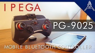 iPega PG9025 Review  Mobile Bluetooth Controller [upl. by Eerahs949]