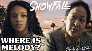 SNOWFALL SEASON 4 WHERE IS MELODY [upl. by Melquist717]