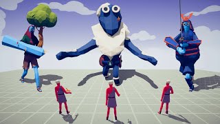 3x MATHEMATICIAN vs EVERY GIANT  Totally Accurate Battle Simulator TABS [upl. by Michella594]