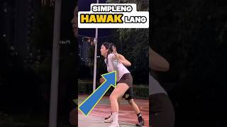 SIMPLENG HAWAK KAY ATE SI KUYA basketball shorts shortsvideo [upl. by Atlee]