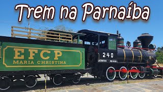 Trem na Parnaíba [upl. by Nosnhoj479]