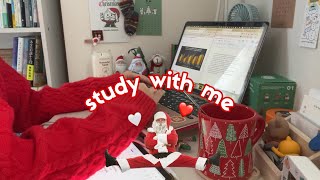 🎄2 hours study with me🎅【作業用】 study vlogは明日投稿しまス！ [upl. by Seraphina]