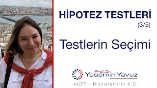 Hipotez Testleri 35 quotTestlerin Seçimiquot [upl. by Oniliuqnart839]