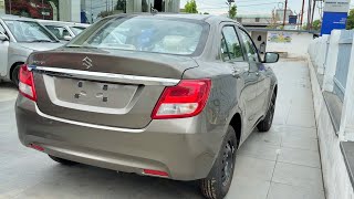 NEW DZIRE VXI 2023 Magma Grey Colour  MARUTI SUZUKI DZIRE VXI 2023 Second Base Model REVIEW [upl. by Noseyt]