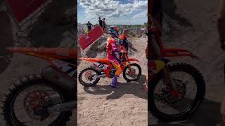 Liam Everts amp Red Bull KTM Factory Racing Mechanics Start Practice Prep mxgp motocross mx2 mx [upl. by Ynoyrb949]