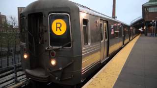 MTA NYC Subway  R68 N Train turns into SchoolCar [upl. by Dhu]