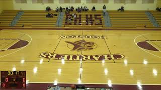 JV ChartiersHouston High School vs Carmichaels High School Mens Varsity Basketball [upl. by Dellora]