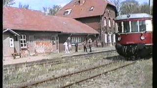 Franzburger Südbahn allerletzte Sonderfahrt am 27 April 1996 [upl. by Novyaj831]