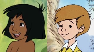 Disney Doppelgängers Mowgali amp Christopher Robin [upl. by Foscalina]