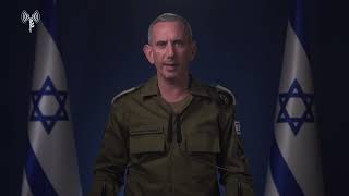 IDF Spox On Conclusion to Israel’s Response to Iran’s Aggression [upl. by Marguerie781]