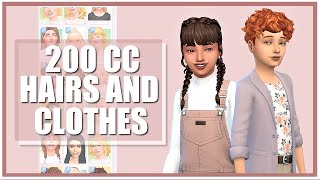 MAXIS MATCH KIDS CC COLLECTION  LINKS without adfly  Sims 4 CC Showcase [upl. by Theresita866]