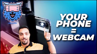 Connect your mobile phone as a webcam using USB cable to PC [upl. by Torr918]