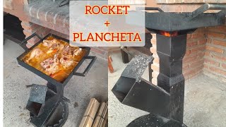 Cocina ROCKET  plancheta COMIDA espectacular [upl. by Eentroc]