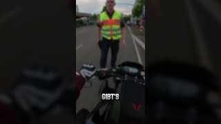 Ein knackiges Gespräch mit der Polizei motorrad fahren motovlog motovlogger [upl. by Assel80]