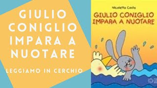 GIULIO CONIGLIO impara a nuotare 🏖️ [upl. by Margreta]