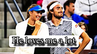 Paula Badosa reveals how much Stefanos Tsitsipas helped her tsitsipas SportsCentre [upl. by Kotta]