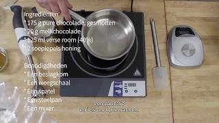 De Chocolatière  Frifri  Recept  Ganache van pure chocolade [upl. by Emerson]