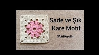 TIĞ İŞİ SU DEĞİRMENİ KARE MOTİF YAPILIŞI  EN GÜZEL MOTİF ÖRNEKLERİ  BATTANİYE MODELLERİ [upl. by Snowman]