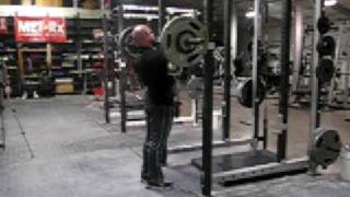 Jim Wendler Military Press  240x6 [upl. by Trebor687]