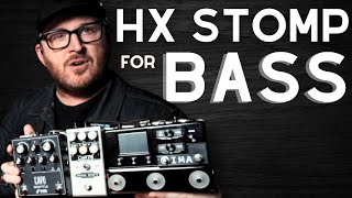 HX Stomp for Bass The Perfect Mini Pedalboard wIan Martin Allison [upl. by Habeh]