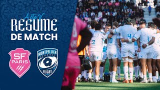 Résumé du match  Stade Français  Montpellier [upl. by Yroc]