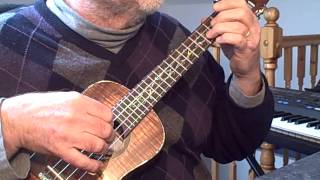 Little Donkey  Solo Ukulele  Colin Tribe on LEHO [upl. by Panta]