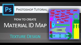 Game Asset BattleStick Material ID in Photoshop tutorial [upl. by Aliuqet]