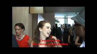 Daytime Emmys 2013 Camryn Grimes Interview The Young and the Restless [upl. by Beall]