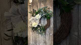 DIY Farmhouse Spring Wreath [upl. by Daegal]