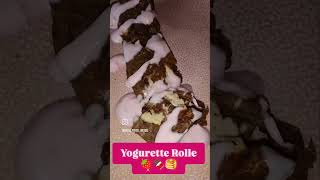 Yogurette Rolle aus Gastroback Airfryer🍫🍓 Rabattcode quotSoulfoodreisequot bei Ahead Nutrition💜 [upl. by Wolsky]