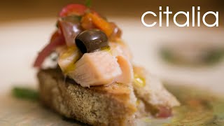 Gennaro Contaldos Marinated Freshwater Fish Recipe  Citalia [upl. by Yekciv]