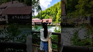 Blautopf Blaubeuren calmdown travel travelvlog camping india germany europe tourism summer [upl. by Acirrej]