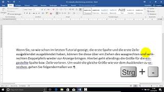 Writer vs Word T15 Eigene Silbentrennung  Bedingter Trennstrich verwenden [upl. by Meehyrb]