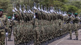 President Ruto enjoys beautiful silent drill during NYS Passout Parade in Gilgil [upl. by Aileve]