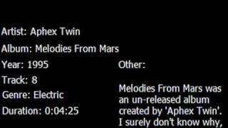 Melodies From Mars  Untitled  Track 8 [upl. by Aseyt289]