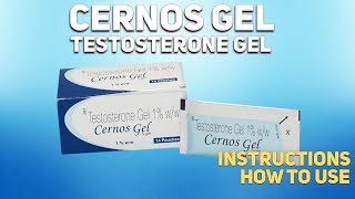 Cernos gel Testosterone how to use How and when to take it Who cant take Cernos [upl. by Munsey]