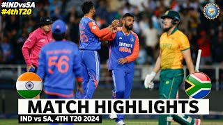 India vs South Africa 4th T20 Highlights  India vs South Africa  IND vs SA 4th T20 Highlights 2024 [upl. by Masson802]