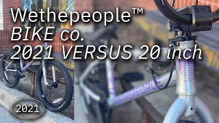 2021 Wethepeople Versus 20quot BMX Unboxing  Harvester Bikes [upl. by Nairolf555]