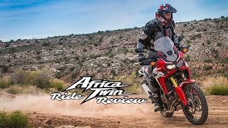 2016 Africa Twin  Ride Review [upl. by Fernand550]