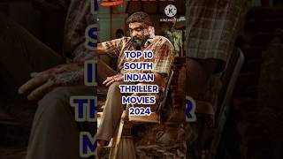 Top 10 south indian thriller movies 2024Hindi dubbed southmovie trendingshorts thriller [upl. by Esadnac]