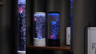 LED Bubble Fish Lamp Fashionable Decor Night Light with Wireless Remote Control [upl. by Dahle]