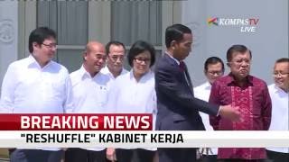 Inilah Susunan Menteri Baru Kabinet Kerja JokowiJK [upl. by Aniuqal]