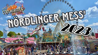 Größtes Volksfest in Nordschwaben   Nördlinger Mess 2023  Impressionen   Clip by CoolKirmes [upl. by Alurd]