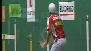 JaiAlai USA Beginning Goikoetxea Vs lopez July 312009 Singles Championship [upl. by Haden]