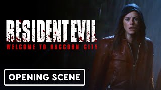 Resident Evil Welcome to Raccoon City  Official Opening Scene 2021 Kaya Scodelario Robbie Amell [upl. by Rogerson241]