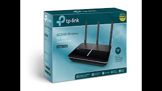 How to Configure TPLINK Archer C2300 v1 MUMIMO Gigabit WiFi Router AC2300 [upl. by Ellord172]