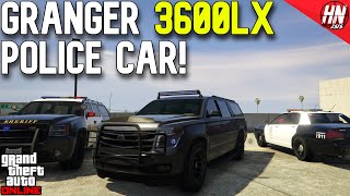 How To Make A Granger 3600LX Police Car In GTA Online [upl. by Aguie]