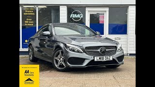 MERCEDESBENZ CCLASS 21 C220d AMG Line Premium Plus Coupe 2dr Diesel GTronic Euro 6 [upl. by Brod]